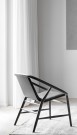 Fredericia Eve Lounge stol - sort  (utstillingsmodell) thumbnail