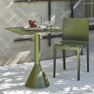 Hay  - / cone table / round olive thumbnail