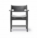 Fredericia- The Spanish dinning Chair, sort eik/sort sete thumbnail