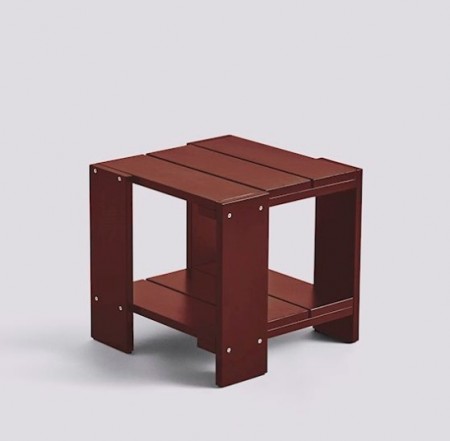 Hay crate side bord iron red