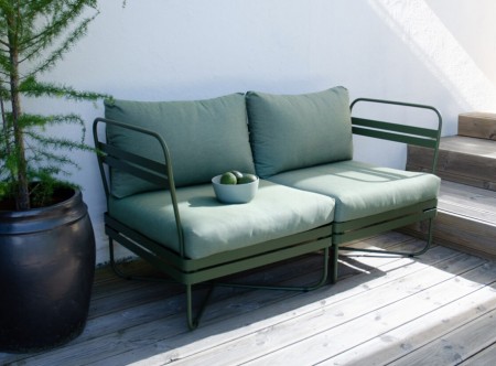 Ygg & Lyng bris outdoor sofa 2 seters deep olive