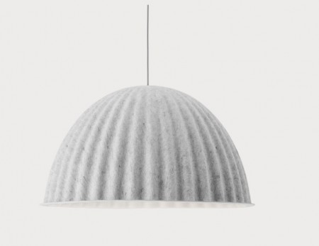 Muuto- under the bell lamp - taklampe white melange Ø 82 CM