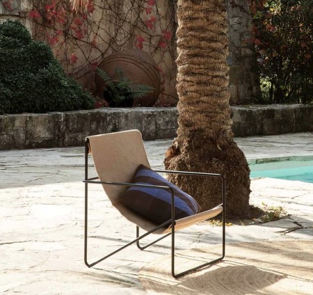 Ferm living desert lounge stol (utstillingsmodell)